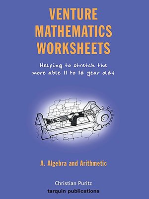 cover image of Venture Mathematics Worksheets